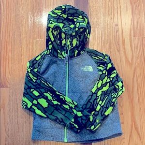 Toddler north face light weight fleece jacket